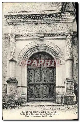 Cartes postales Saint Florent Le Vieil Porte De La Chapelle de la Bougonniere