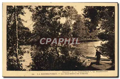 Cartes postales La Roche Posay La Gartempe Au Casino