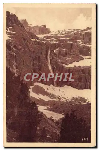 Cartes postales Gavarnie Le Fond Du Cirque Et La Grande Cascade