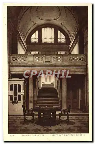 Cartes postales Plonbieres Les Bains Entree Des Nouveaux thermes