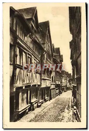 Cartes postales Lisieux La Rue Aux Fevres