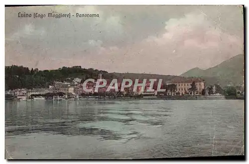 Cartes postales Luino Lago Maggoire Panorama