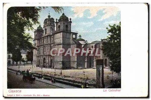 Cartes postales Oaxaca La Catedral