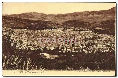 Cartes postales Fez Vue Generale