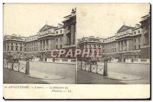 Cartes postales Angleterre Londres Le Ministere des Finances