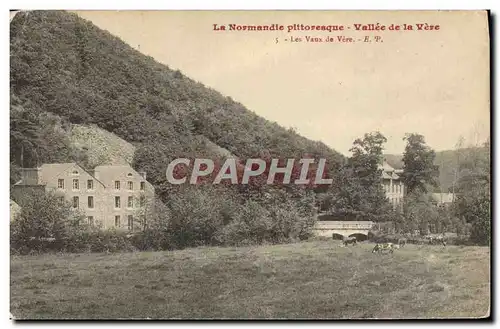 Cartes postales La Normandle Pittoresque Vallee De La Vere Les Vaux de Vere