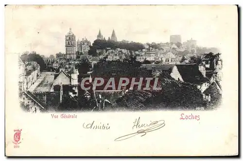 Cartes postales Loches Vue Generale