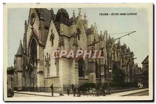 Ansichtskarte AK Tours Notre Dame La Riche