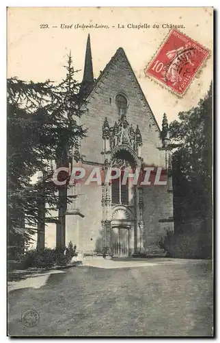 Cartes postales Usse La Chapelle Du Chateau