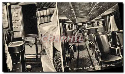 Cartes postales Train Interieur du train suedois Suede