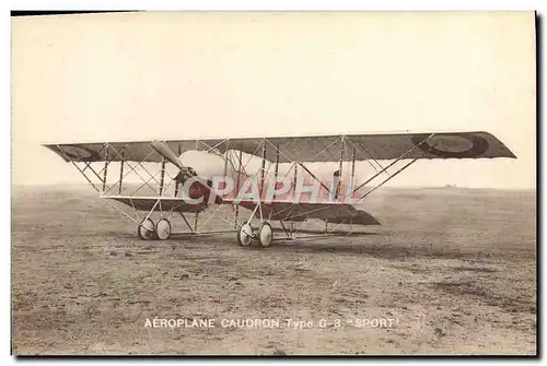 Cartes postales Avion Aviation Aeroplane Caudron Type G3 Sport