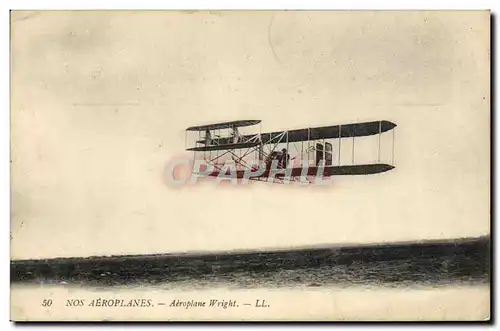 Ansichtskarte AK Avion Aviation Aeroplane Wright