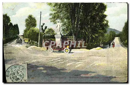 Cartes postales Automobile Auvergne Bourg Lastic