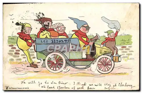 Cartes postales Automobile Les Bidarts Lutins