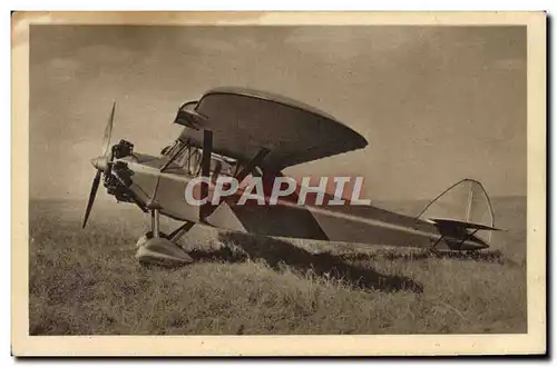 Ansichtskarte AK Avion Aviation Avion de tourisme Potez 43 Moteur Potez 100 CV