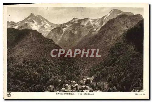 Cartes postales Eaux Bonnes Vue Generale