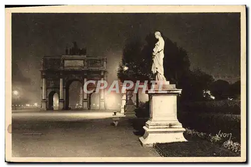 Ansichtskarte AK Jardin des Tuileries Arc de Triomphe du Carrousel Paris