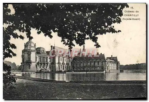 Cartes postales Chateau de Chantilly