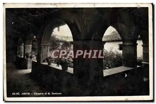 Cartes postales Assisi Chiostro di s Damiano