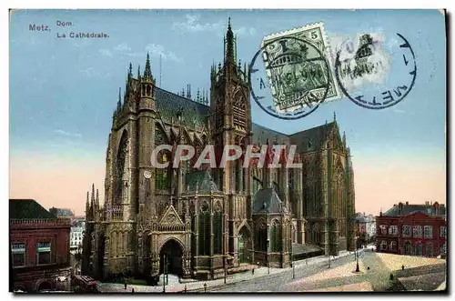 Cartes postales Metz Dom La Cathedrale