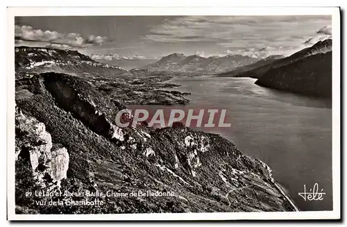 Cartes postales moderne Le lac et Aix les Bains Chaine de Belledonne vus de la Chambotte