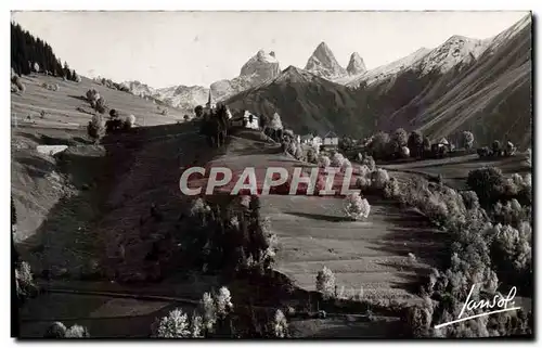 Moderne Karte La Vallee des Arves Montrond et les Aiguilles d&#39Arves