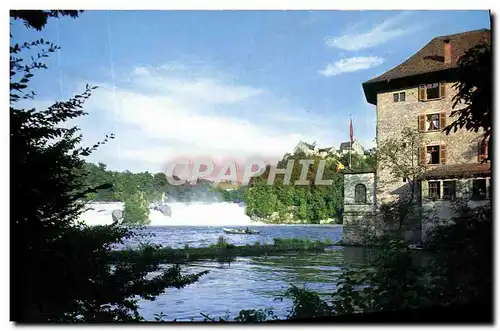 Moderne Karte Schlossi Worth am Rheinfall