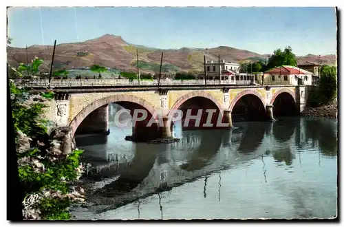 Cartes postales moderne Hendaye Frontiere Franco Espagnole