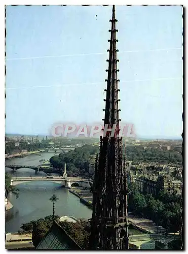 Cartes postales moderne Paris La Fleche De Notre Dame