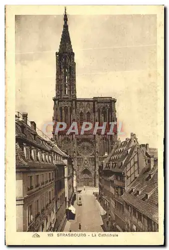 Cartes postales Strasbourg La Cathedrale