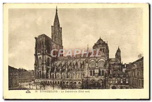 Cartes postales Strasbourg La Cathedrale