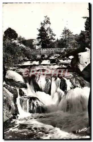 Moderne Karte Gerardmer Le saut des Cuves et le pont d&#39amour