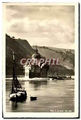 Cartes postales moderne Vallee Du Rhin Bateau La Pratz pres de Caub