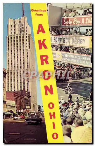 Cartes postales moderne Akron Ohio Derby