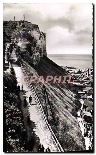 Cartes postales moderne Le Treport Les Escaliers d&#39acces aux terrasses