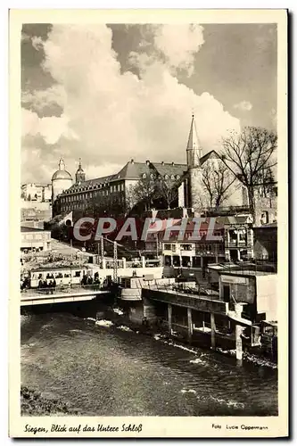 Cartes postales moderne Siegen VBlick auf das Untere Schloss