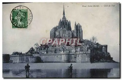 Cartes postales Mont Saint Michel Cote de l&#39est