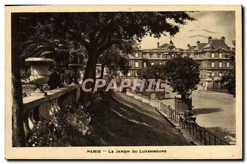 Cartes postales Paris Le Jardin Du Luxembourg