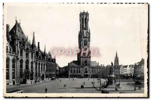 Cartes postales Bruges Grand Place