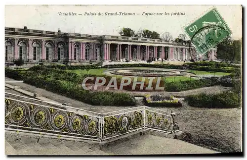 Cartes postales Versailles Palais du Grand Trianon Farace sur les Jardins