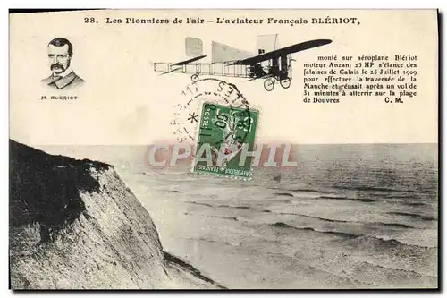 Cartes postales Avion Aviation Aviateur Francais Bleriot