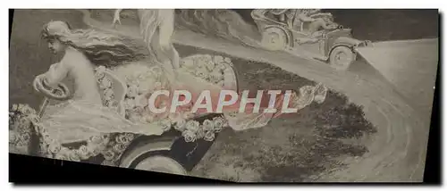 Cartes postales Fantaisie Automobile A la chasse du bonheur