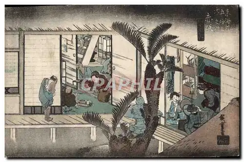 Cartes postales Japon Nippon Folklore