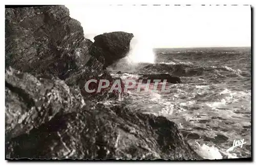 Cartes postales moderne Rochers De La Paree Entre Croix De Vie Et Sion Un jour de tempete