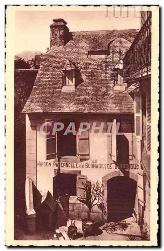 Cartes postales Lourdes Maison Paternelle De Sainte Bernadette Soubirous