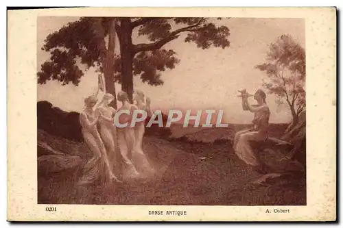 Cartes postales Danse Antique Osbert