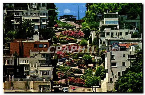 Cartes postales moderne Lombard street San Francisco