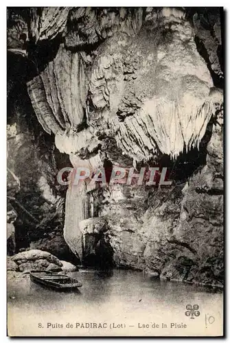 Cartes postales Puits De Padirac Lac De La Pluie