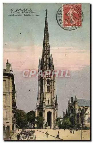 Cartes postales Bordeaux La Tour Saint Michel