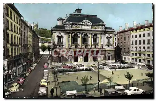 Cartes postales moderne Lyon Place Et Theatre Des Celestins